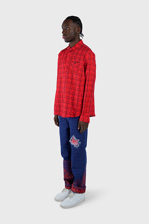 The Hideout Clothing - Eternal Plaid Long Sleeve Button Up Shirt