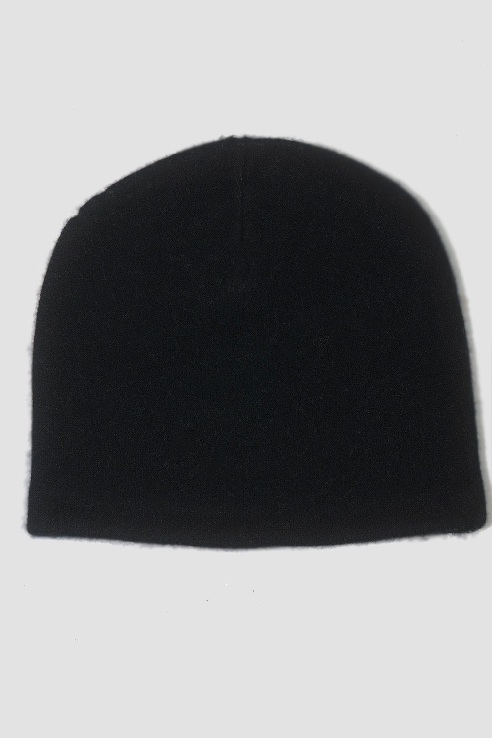 Script Merino Wool Beanie Black