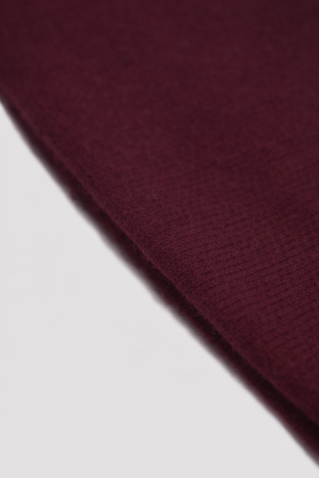 Script Merino Wool Beanie Red
