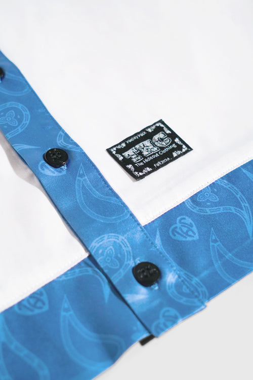 The Hideout Clothing - Still Find Peace Button Up Silk Shirt