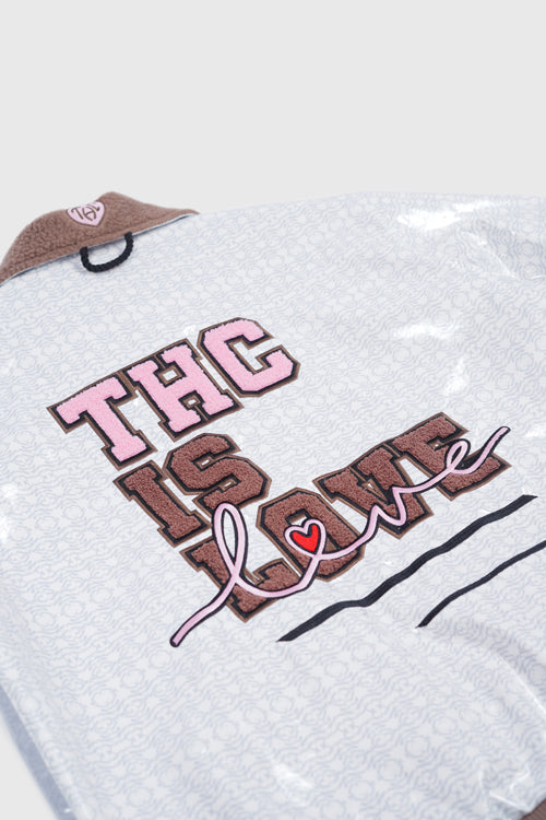 The Hideout Clothing - THC is Love Letterman Jacket