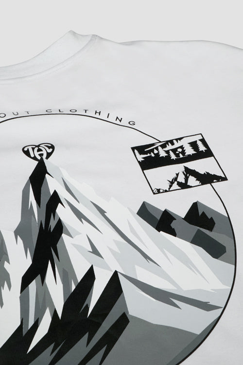 The Hideout Clothing - White Lines Tee