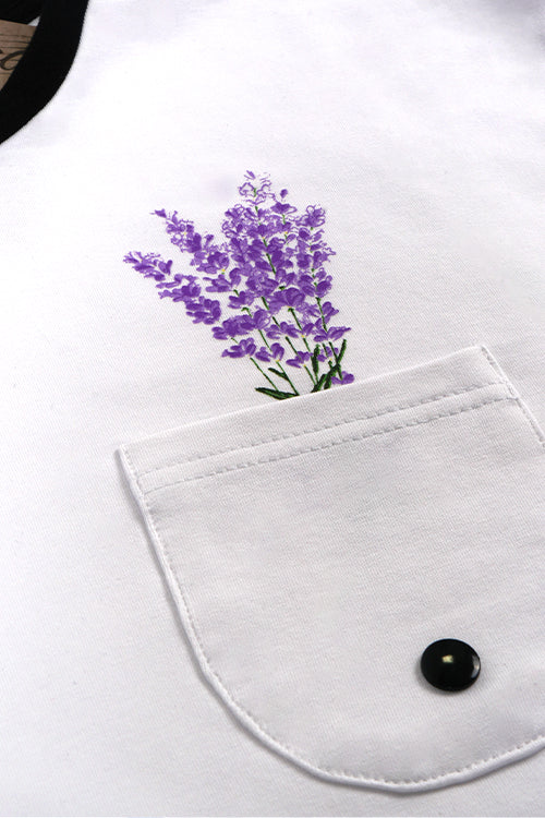 Valensole Lavender Pocket Tee - The Hideout Clothing