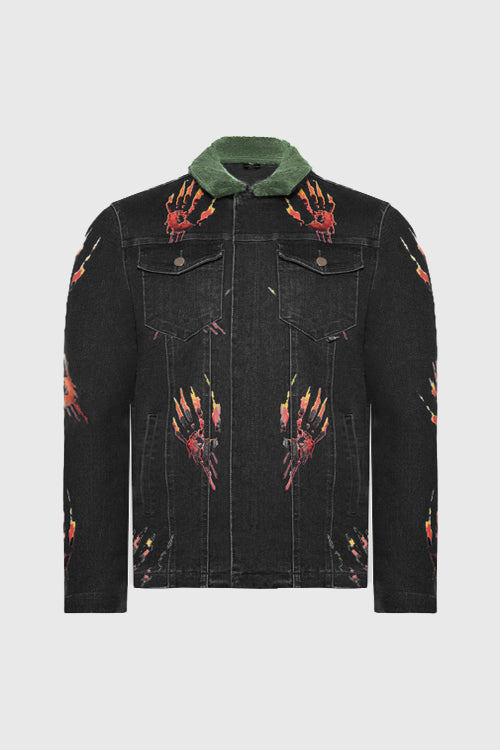 Jahknow War Memory Denim Jacket - The Hideout Clothing