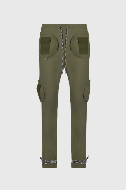 + Soul Round Pocket Cargo Pants Joggers - The Hideout Clothing