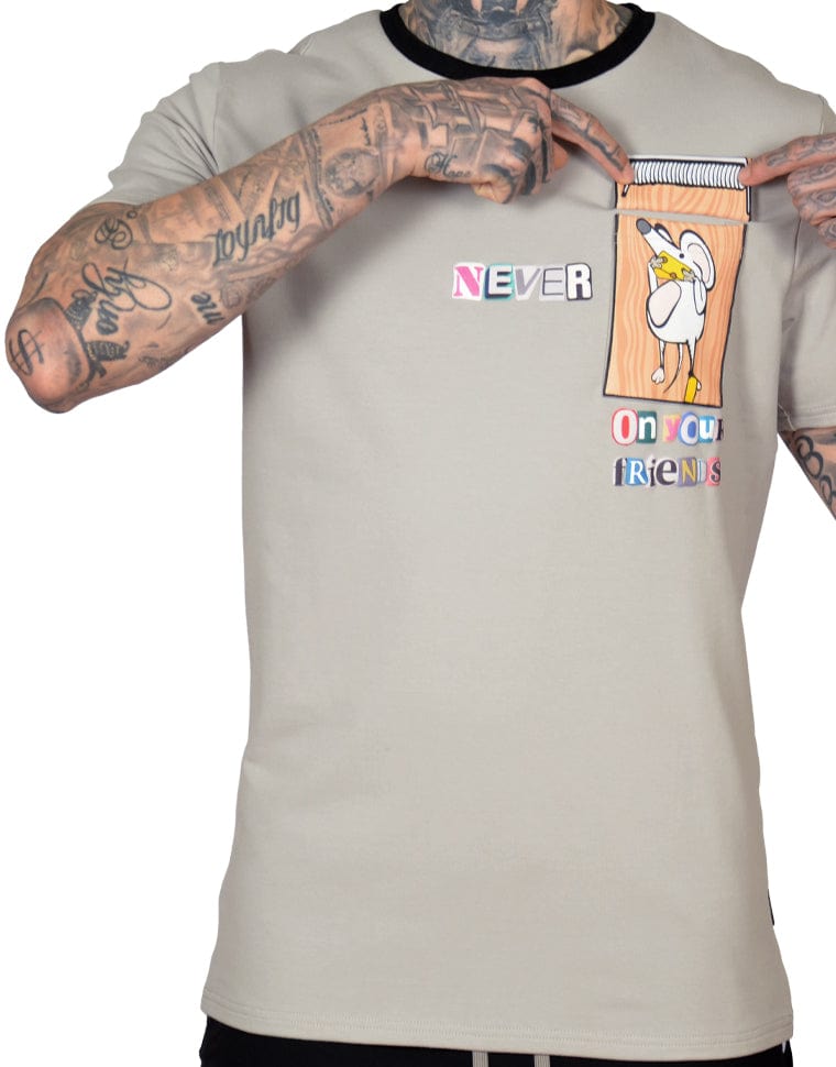 Never Rat Mouse Trap Pocket Tee - The Hideout Clothing