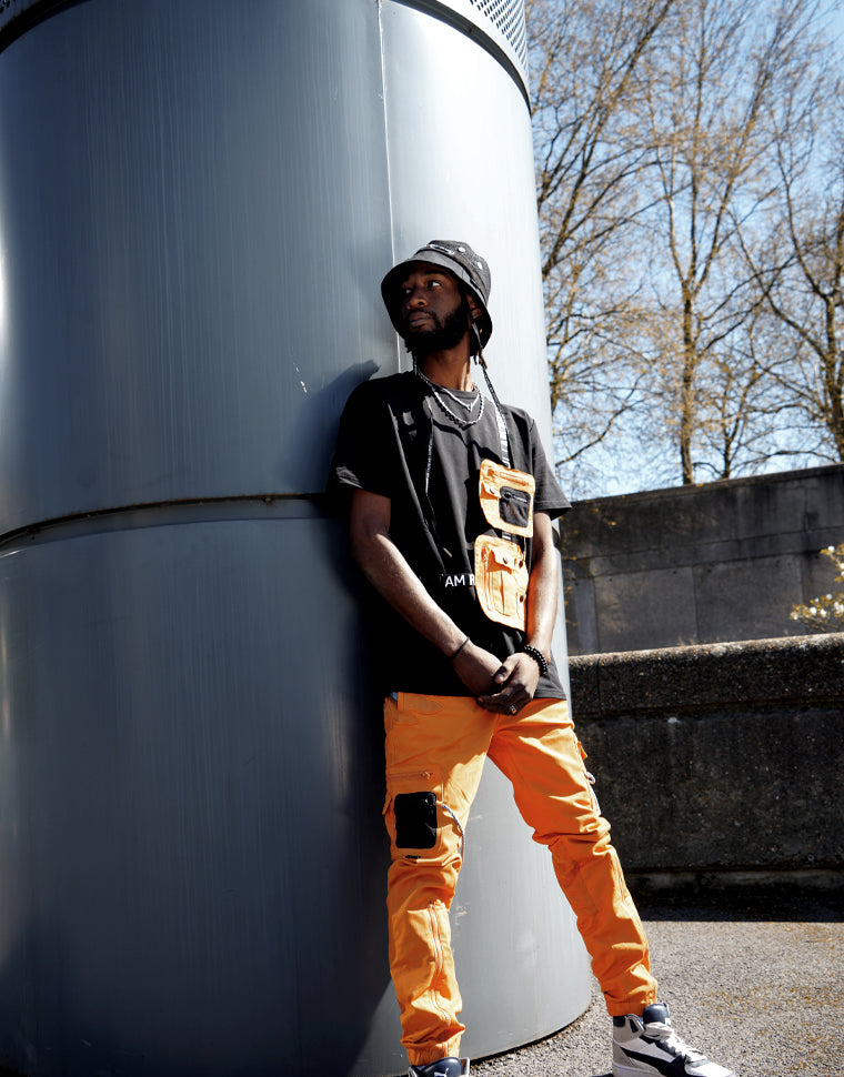 Blossom Utility Side Bag Tee - The Hideout Clothing