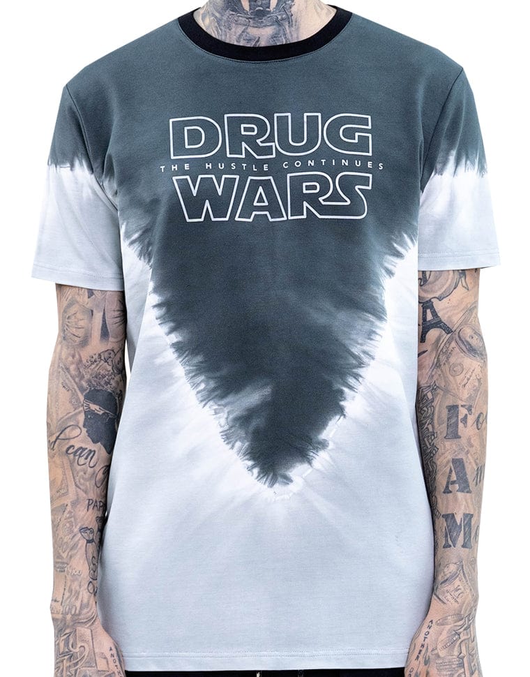 Drug Wars Tie Dye Tee - The Hideout Clothing
