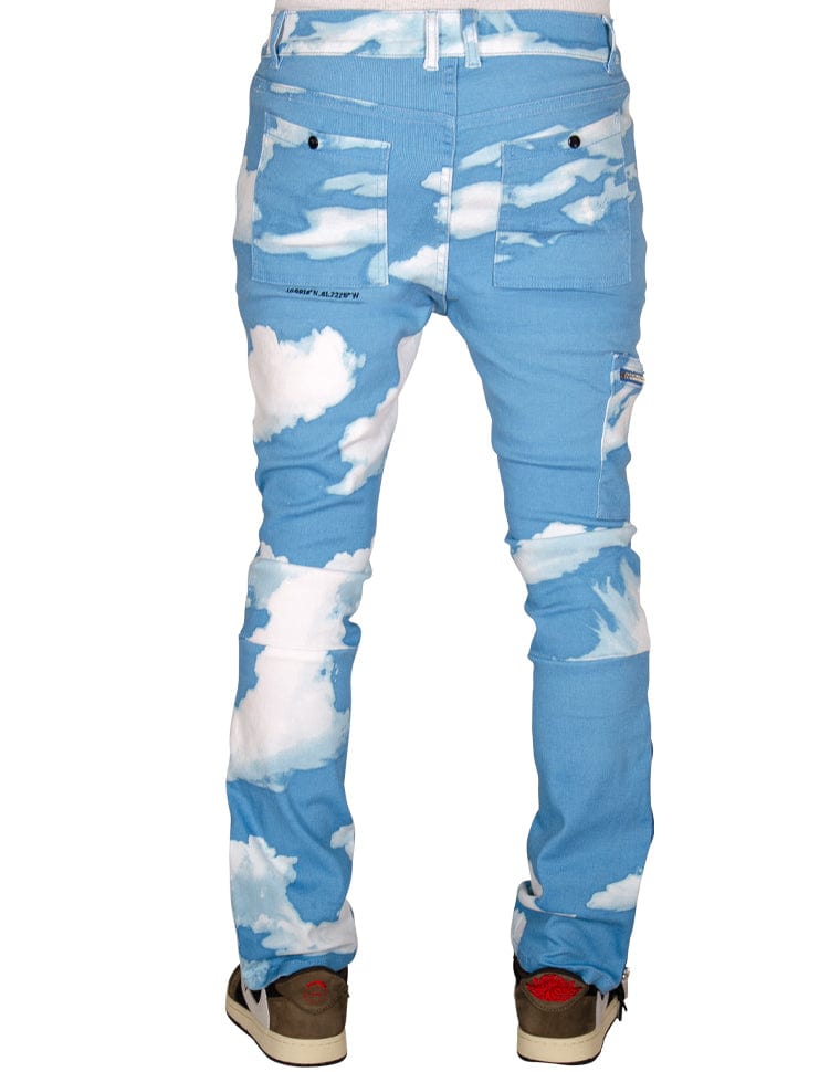 + Rifle Cloud Bleached Denim Jeans - The Hideout Clothing