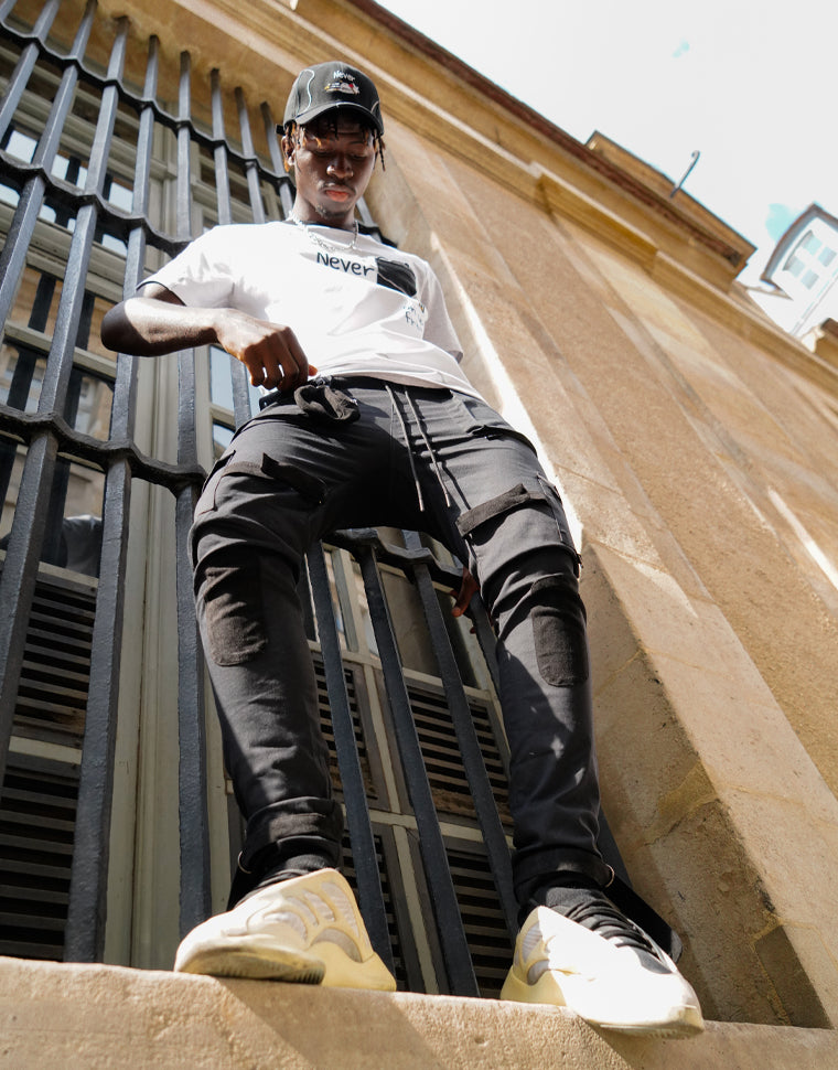 Men's Cargo Joggers Pants - contemporary luxury streetwear & urbanwear -  The Hideout Clothing